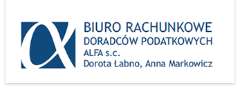 Biuro Rachunkowe Doradców Podatkowych "Alfa" s.c. Dorota Łabno, Anna 
        Markowicz